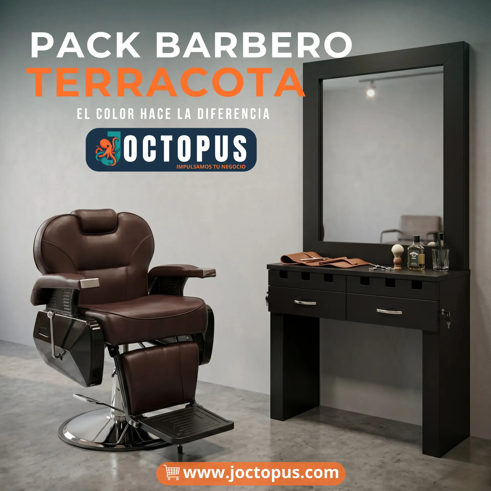 [PACK3545] Pack Barbero Terracota