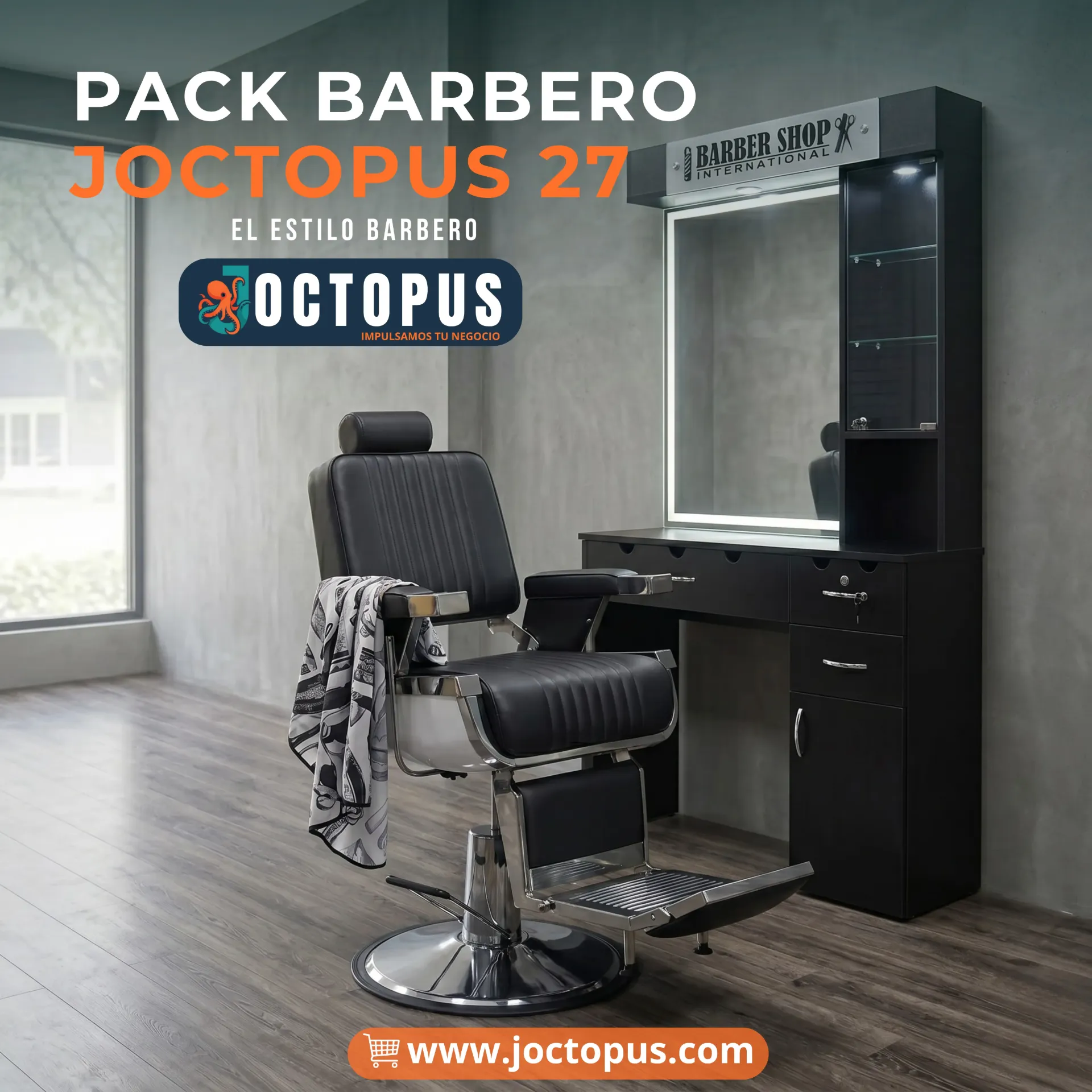 Pack Barbero Joctopus 27