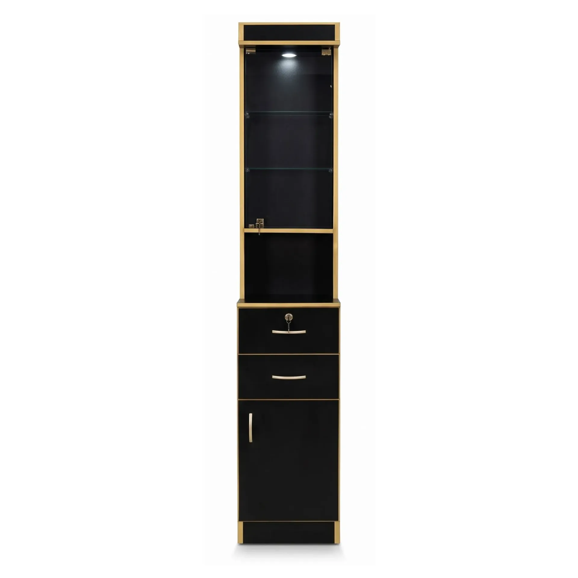 Torre exhibidora Tool Dorado