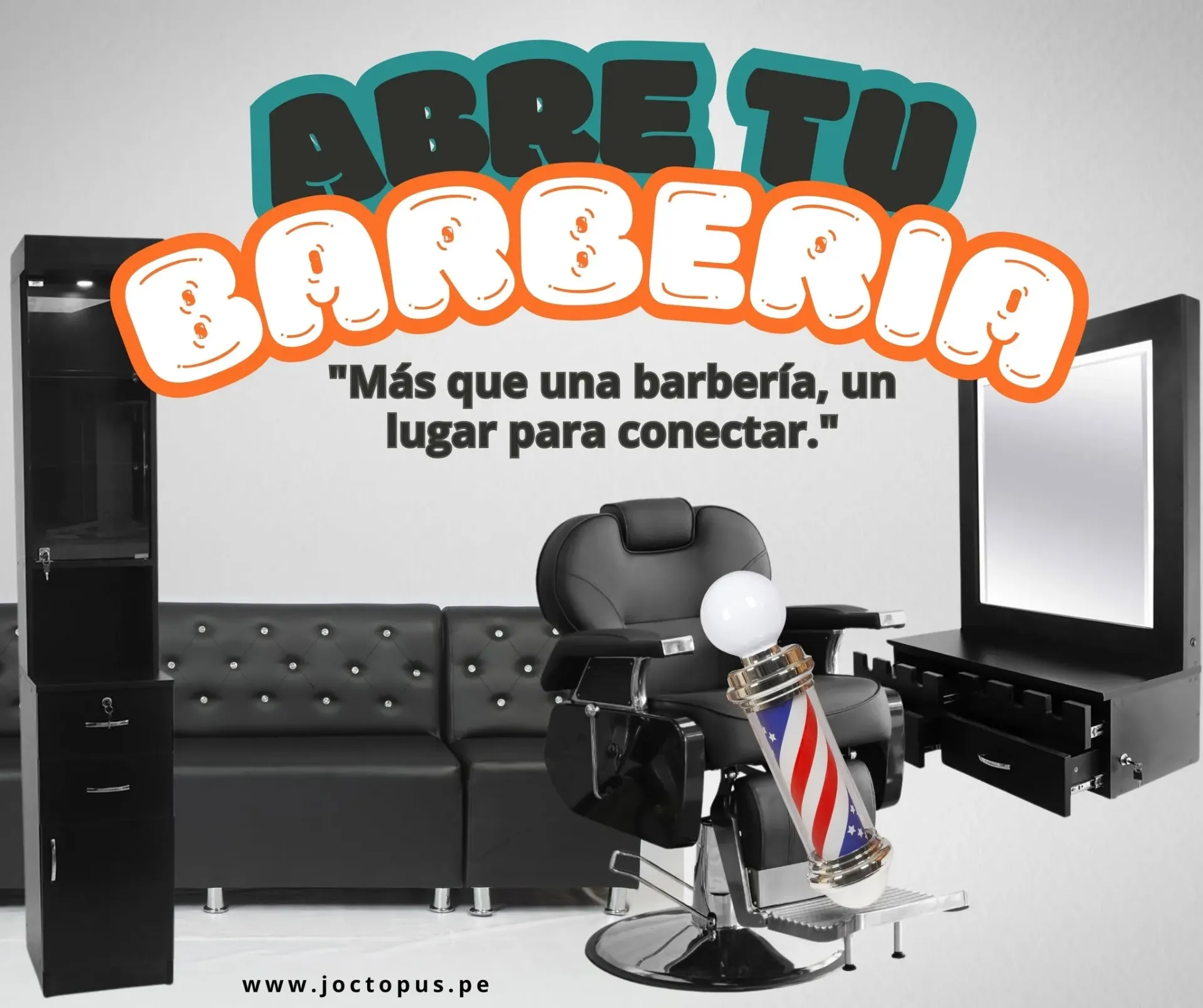 Pack barbero Dakota