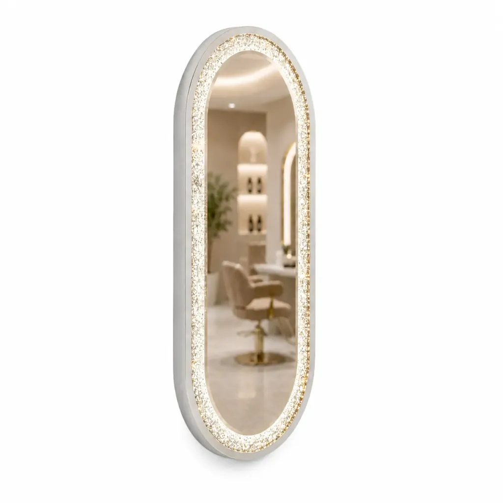 [ESPE78238] Espejo LED Kemet Brillante Blanco